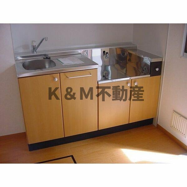 プチハイムレオのキッチン|お料理しやすいキッチンです