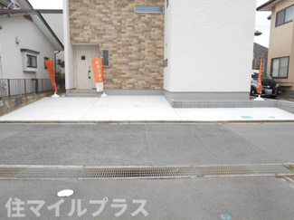 【駐車場】 | 郡山市喜久田町入ノ内新築一戸建て1棟 | カースペースがあります