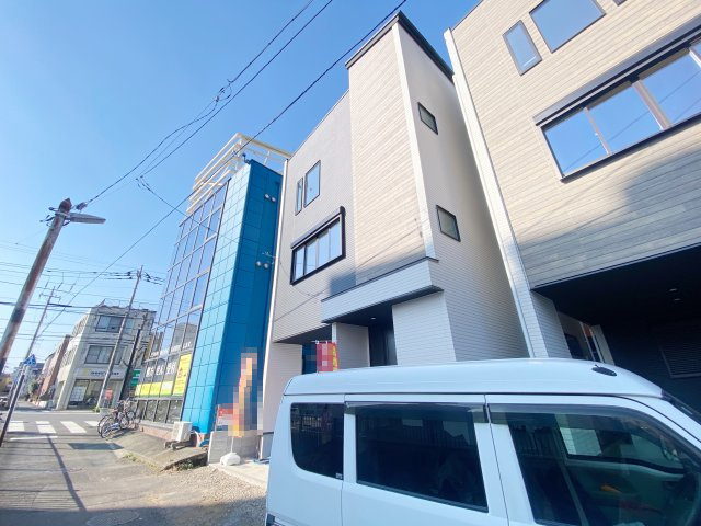 『八王子市新築戸建て』八王子市子安町4-26-3【仲介手数料無料】　４期の外観|～仲介手数料無料☆八王子ひなた不動産～　八王子市子安町　新築戸建て