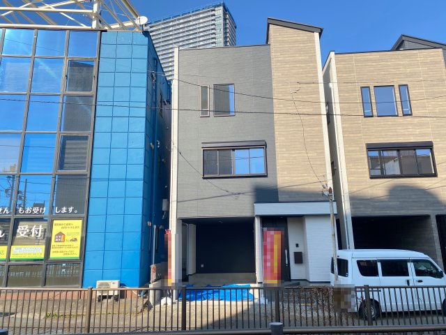 『八王子市新築戸建て』八王子市子安町4-26-3【仲介手数料無料】　４期の外観|～仲介手数料無料☆八王子ひなた不動産～　八王子市子安町　新築戸建て