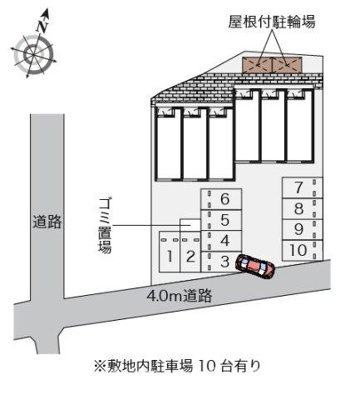 【区画図】 | レオネクストブレッツァ　ノース