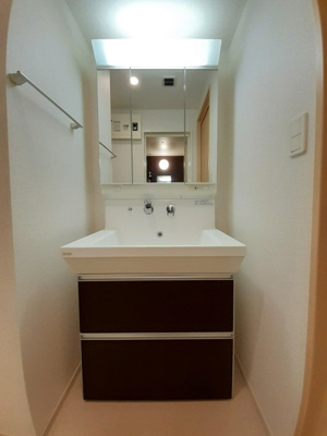 【洗面所】 | 木場ビクトリーマンション | コンパクトで使いやすい洗面所