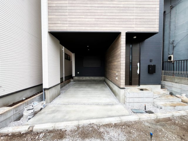 『八王子市新築戸建て』八王子市子安町4-26-3【仲介手数料無料】　４期の外観|～仲介手数料無料☆八王子ひなた不動産～　八王子市子安町　新築戸建て