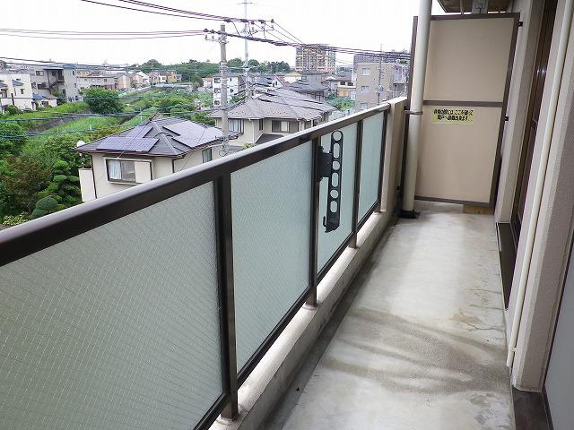 グレーシーハウスⅡのバルコニー