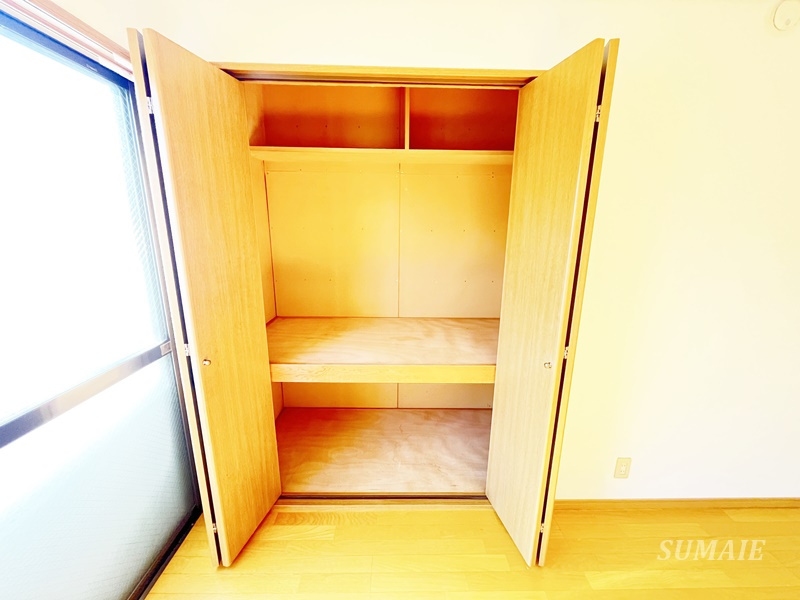 リヴェール片平の収納|広い押し入れタイプ☆