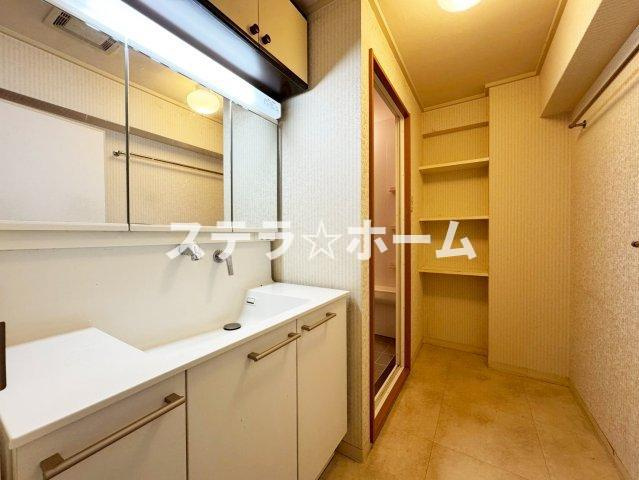 モンテベルデ古江台の独立洗面台|独立洗面化粧台付き