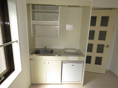 【キッチン】 | パールハイツ霞 | 冷蔵庫はありません