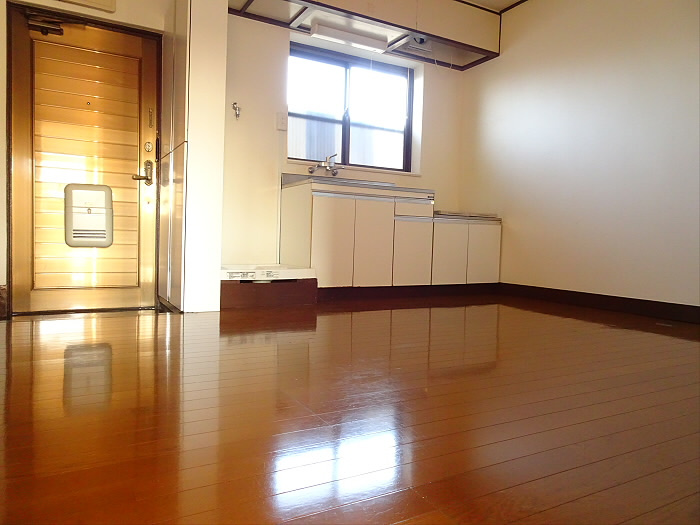 桜マンションの居間・リビング