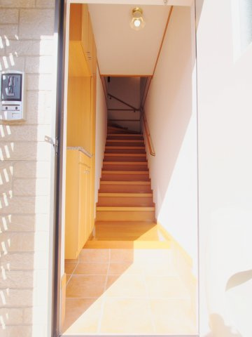 ベルフラワーの玄関