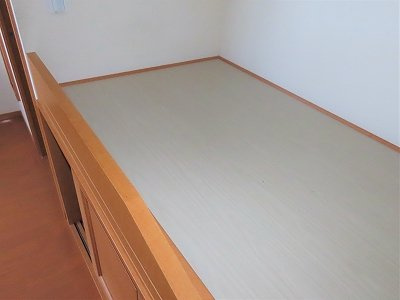 レオパレスグレイスパディの寝室|ベッドスペース