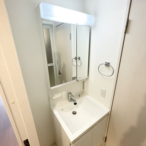 エムズ江北の独立洗面台