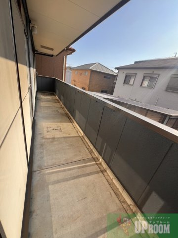 ルシエ春日井のバルコニー