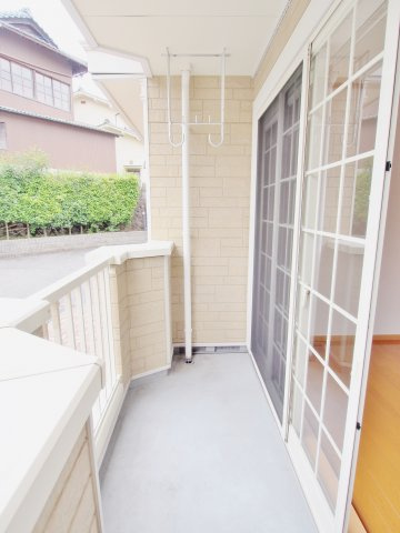 ベルフラワーのバルコニー