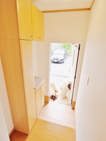 ベルフラワーの玄関