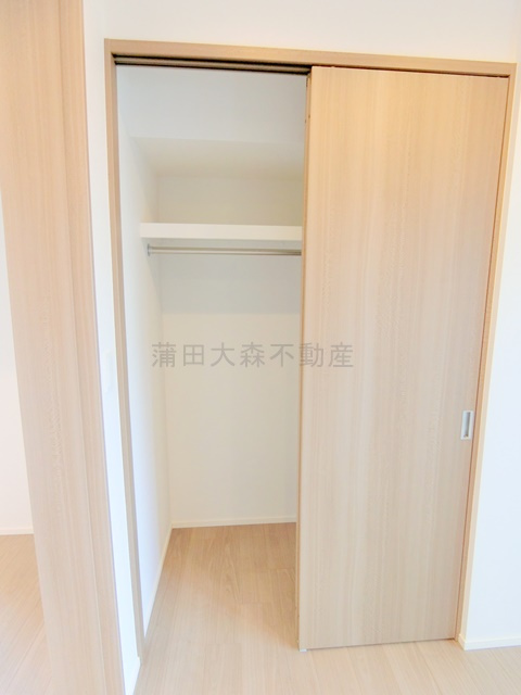 ザ・パークハビオ大森山王の収納|収納　ウォークインクローゼット