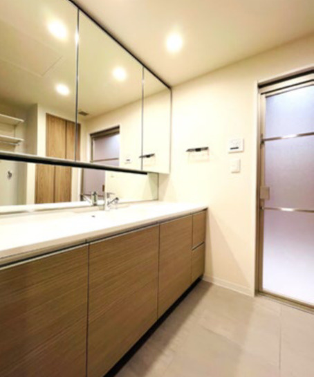 パークホームズ柏サンクの洗面所