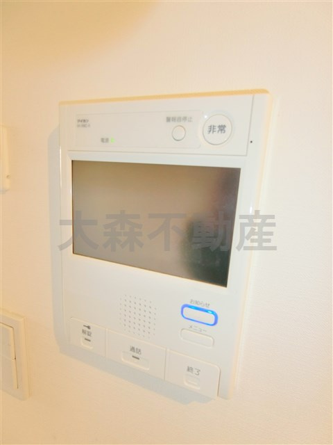 ハーモニーレジデンス大森山王＃002の設備|TVモニター付オートロック