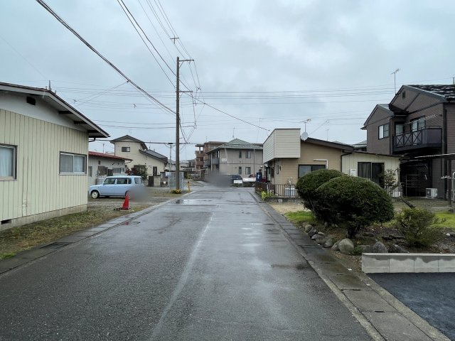 新築戸建・新築建売　大田原市浅香3丁目　制震+耐震で地震に強い　西原小・大田原中の前面道路含む現地写真|南大通りから少し入ったところにあるので落ち着きのある閑静な住宅街です！