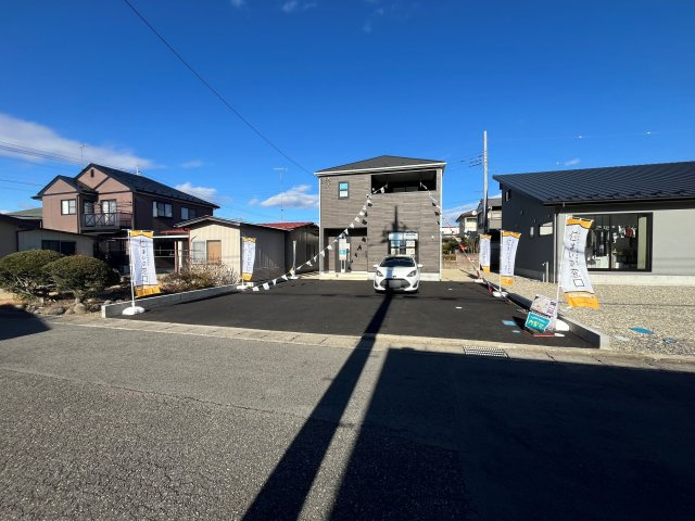 新築戸建・新築建売　大田原市浅香3丁目　制震+耐震で地震に強い　西原小・大田原中の外観