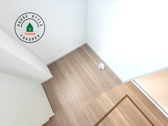 福岡市西区石丸3丁目第2-2棟（2号棟）　の内観：施工例|ランドリースペースとなります。広々して有効的にご使用できます。 