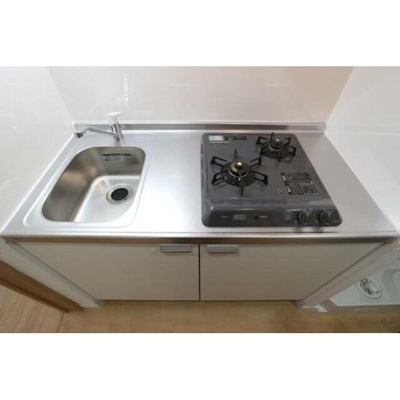 【キッチン】 | フィルクローバ川口 | コンパクトなキッチンで掃除もラクラク