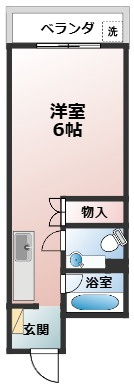 グランカーサ大牟田駅の間取り