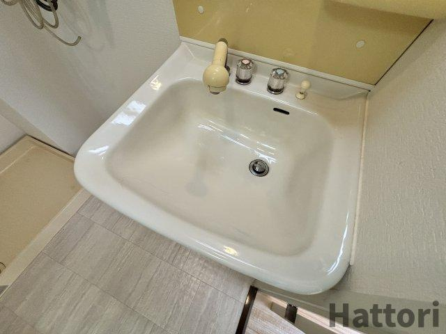 ベルエアーIIの洗面所