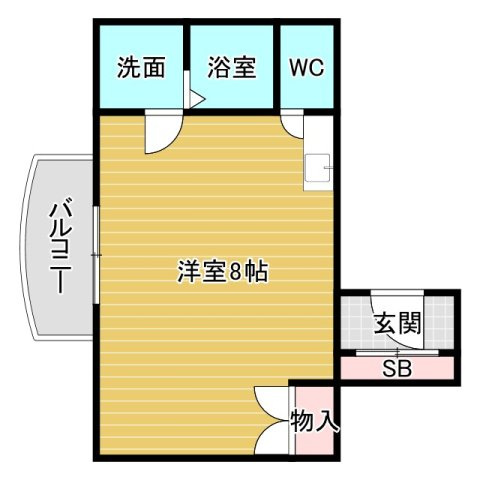 ベルエアーIIの間取り
