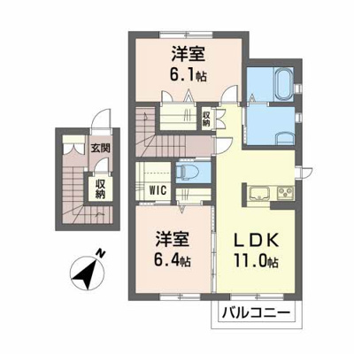  | フランドール飯坂 | フランドール飯坂 205号-4