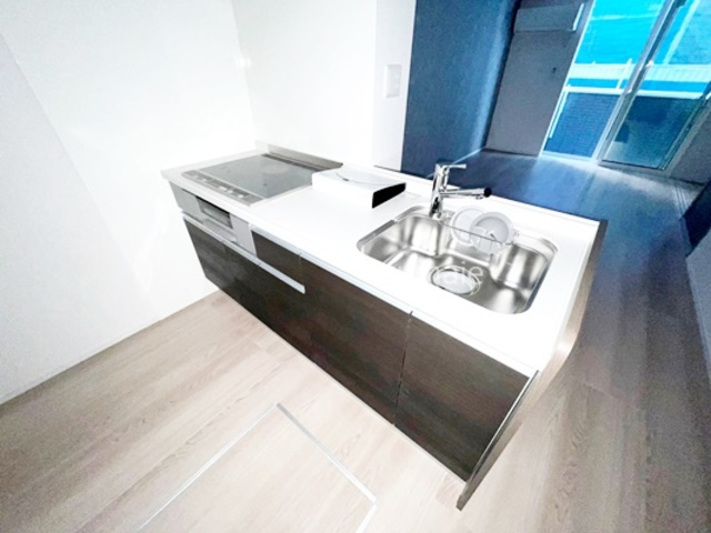 ノースシャトーのキッチン|IHコンロのシステムキッチン！