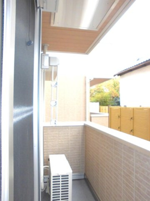 【バルコニー】 | シャンティーユ大竹山Ⅱ | 陽当たり良好なバルコニーです