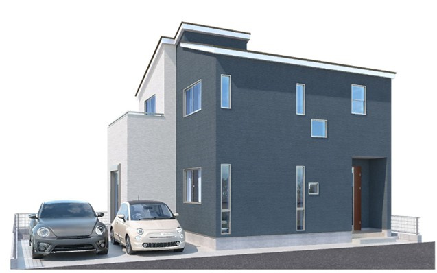【外観パース】 | 大和市福田第3 新築戸建 全1棟
