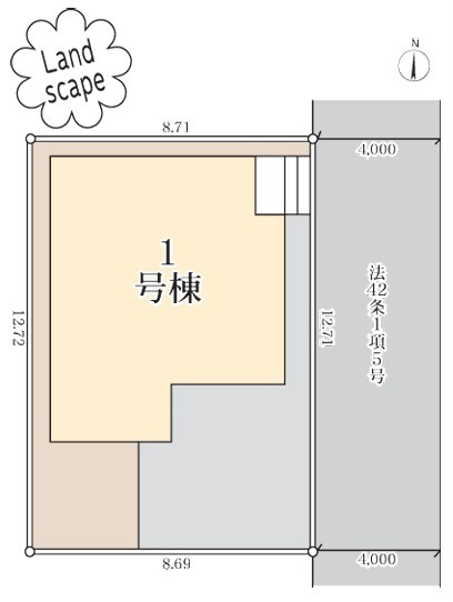 【区画図】 | 大和市福田第3 新築戸建 全1棟