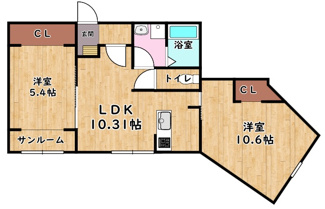 【間取り】 | Lumigrace