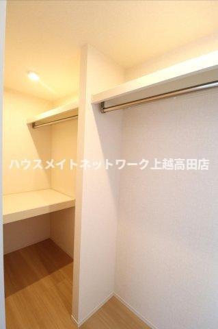 エスポワールの収納|ウォークインクローゼット