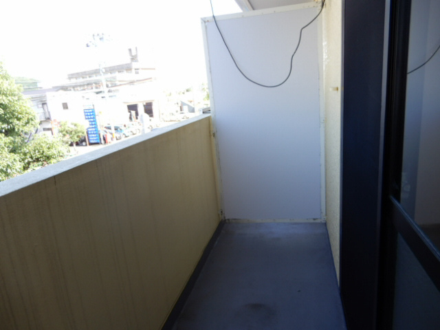 姫路市御立西２丁目のハイツのバルコニー