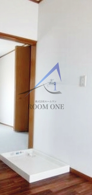 ニチユウサンハイツＤ棟の設備|洗濯機置き場です。