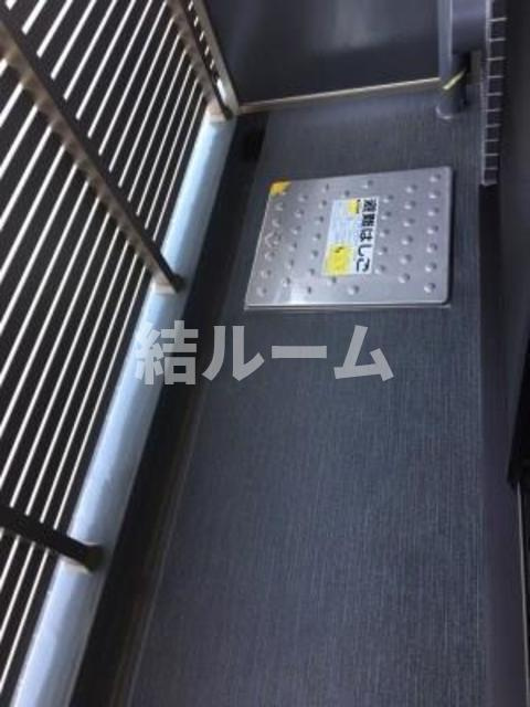 練馬区桜台４丁目の賃貸マンションのバルコニー