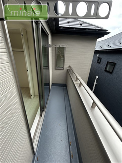 【バルコニー】 | 小学校9分　WIC×2　長期優良住宅　夏見台1　全2棟　1号棟 | 施工例