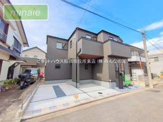 【外観】 | 小学校9分　WIC×2　長期優良住宅　夏見台1　全2棟　1号棟 | 同タイプ