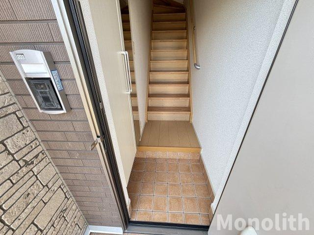 カーサ・セレステの玄関