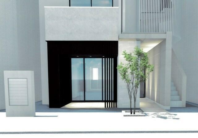 港区麻布十番３丁目の賃貸マンションのロビー| 