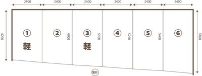 【区画図】 | 水堂町3丁目ガレージ
