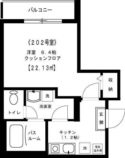 ベルフォートの間取り