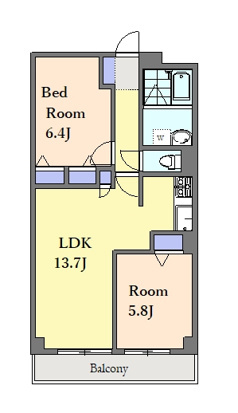 【間取り】 | ２ＬＤＫの間取り！