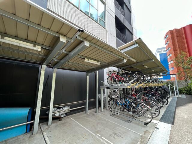 港区南青山１丁目の賃貸マンションのその他共用部分|駐輪場 