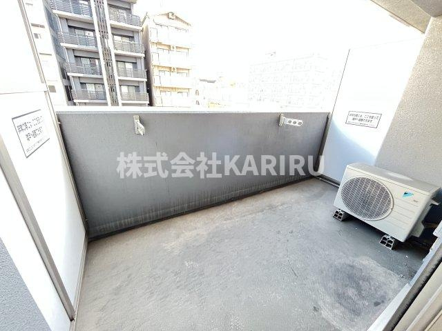 マンションはりげんのバルコニー