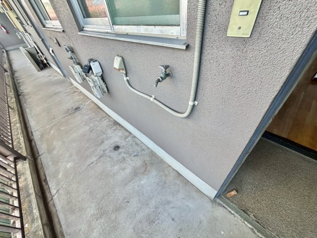 レインボープラザのバルコニー