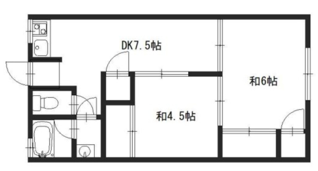 レインボープラザの間取り