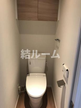 板橋区高島平９丁目の賃貸マンションのトイレ